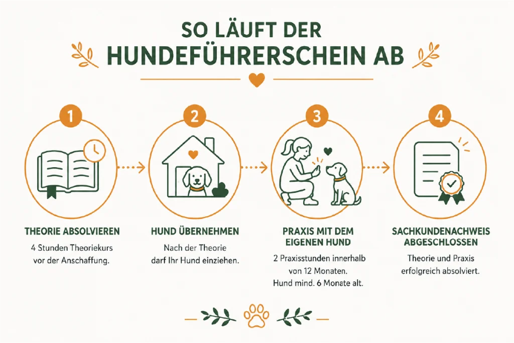 Infografik Hundeführerschein Graz